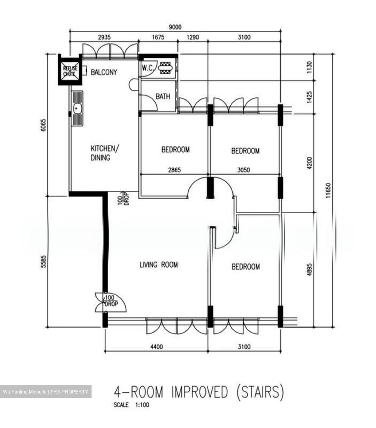 Blk 221 Lorong 8 Toa Payoh (Toa Payoh), HDB 4 Rooms #566271831
